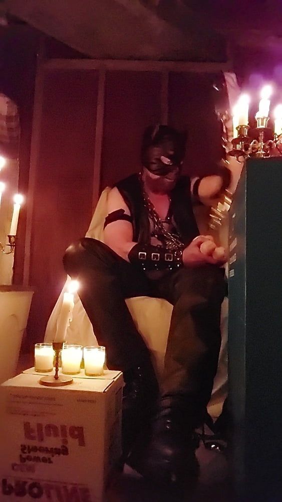 Leather master in his private place #8