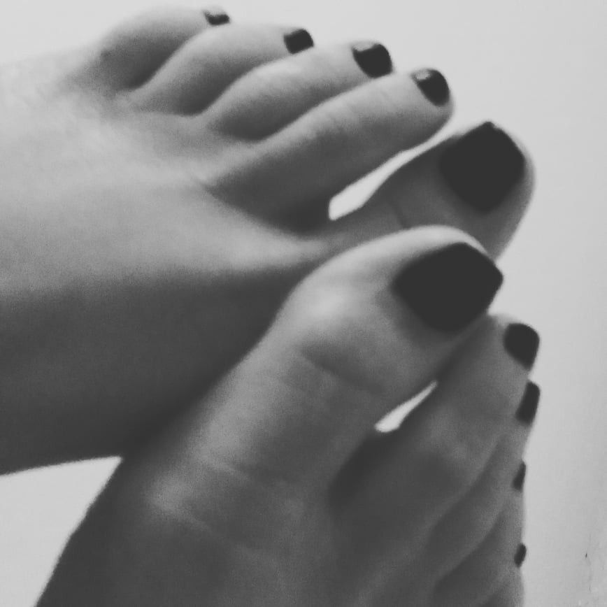 Black And White.. Sexy.. My Feet...