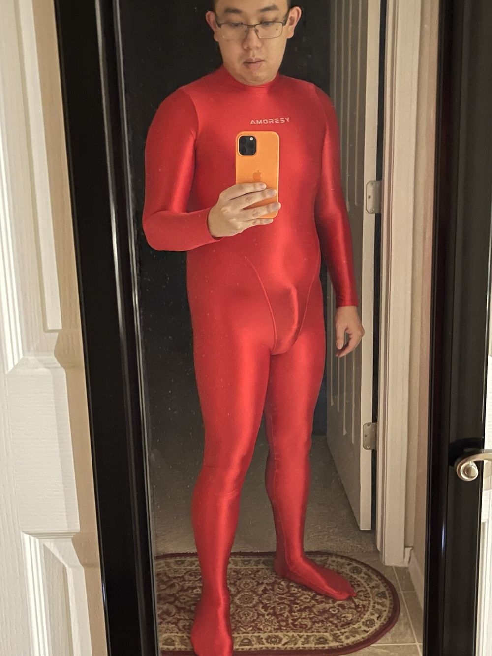 Red Amoresy Spandex Suit  #10