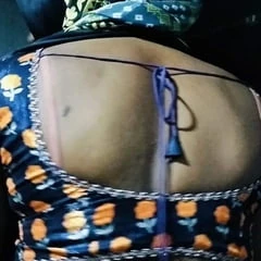Wear saree in night