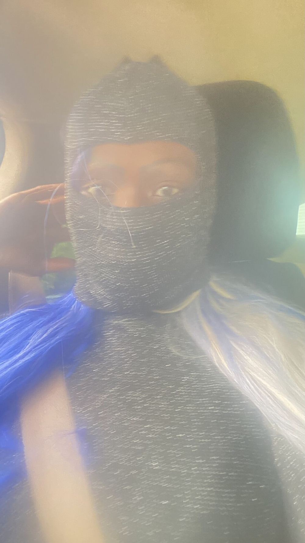 Blue hair don't care  #24