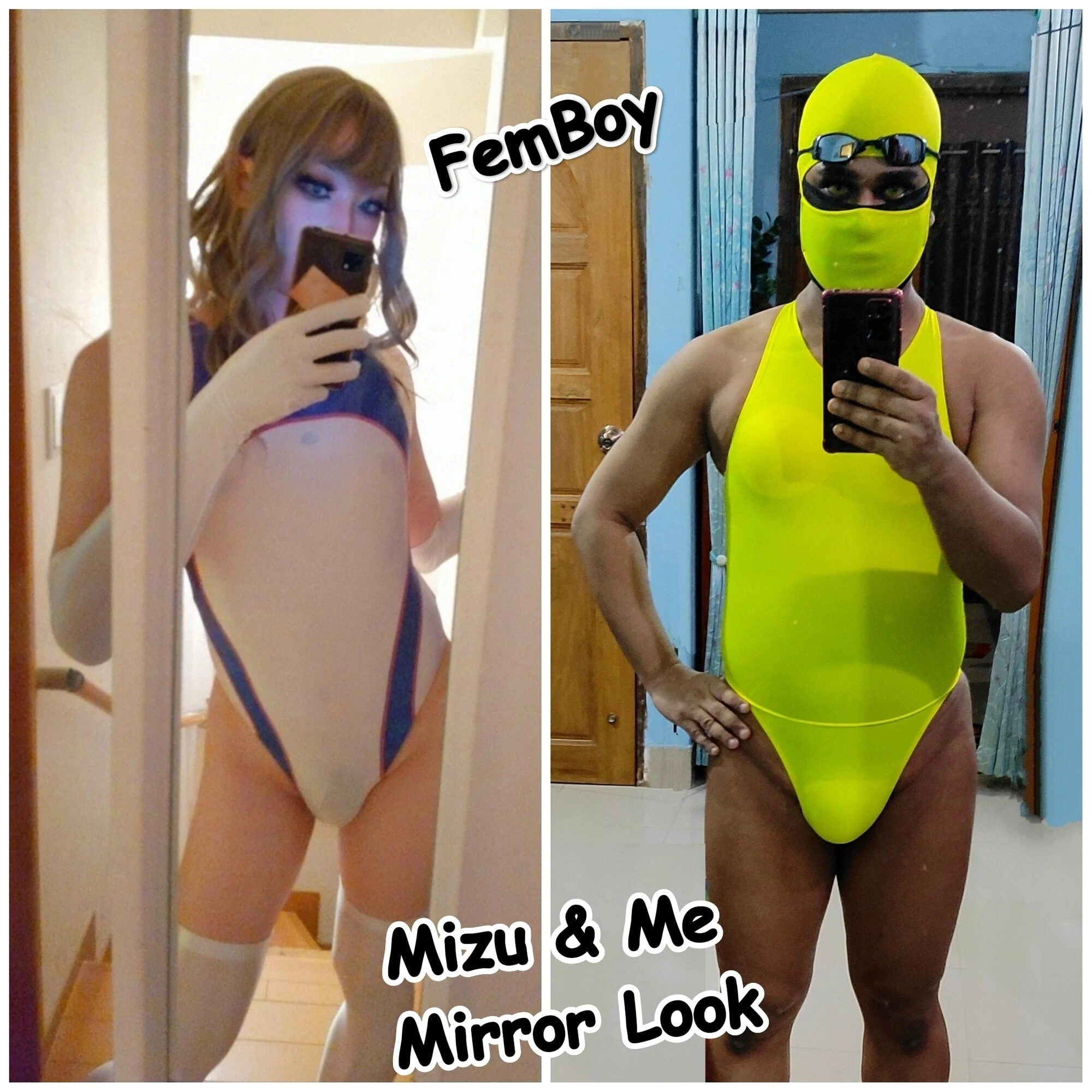 FemBoy Sissy Swimsuit challenge 