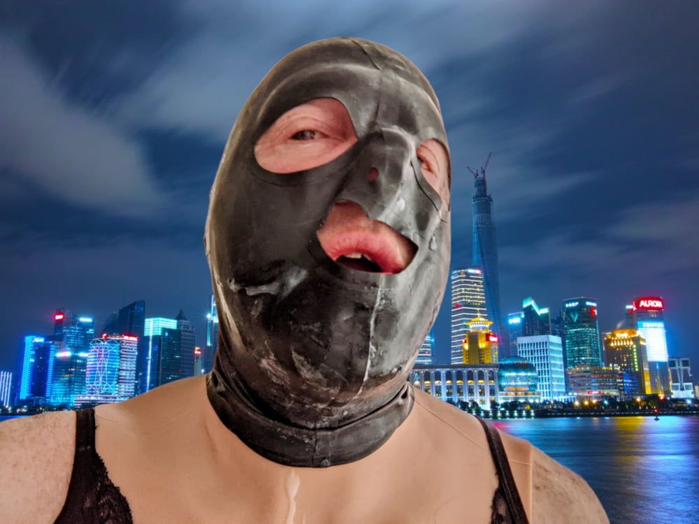 Rubber mask #8