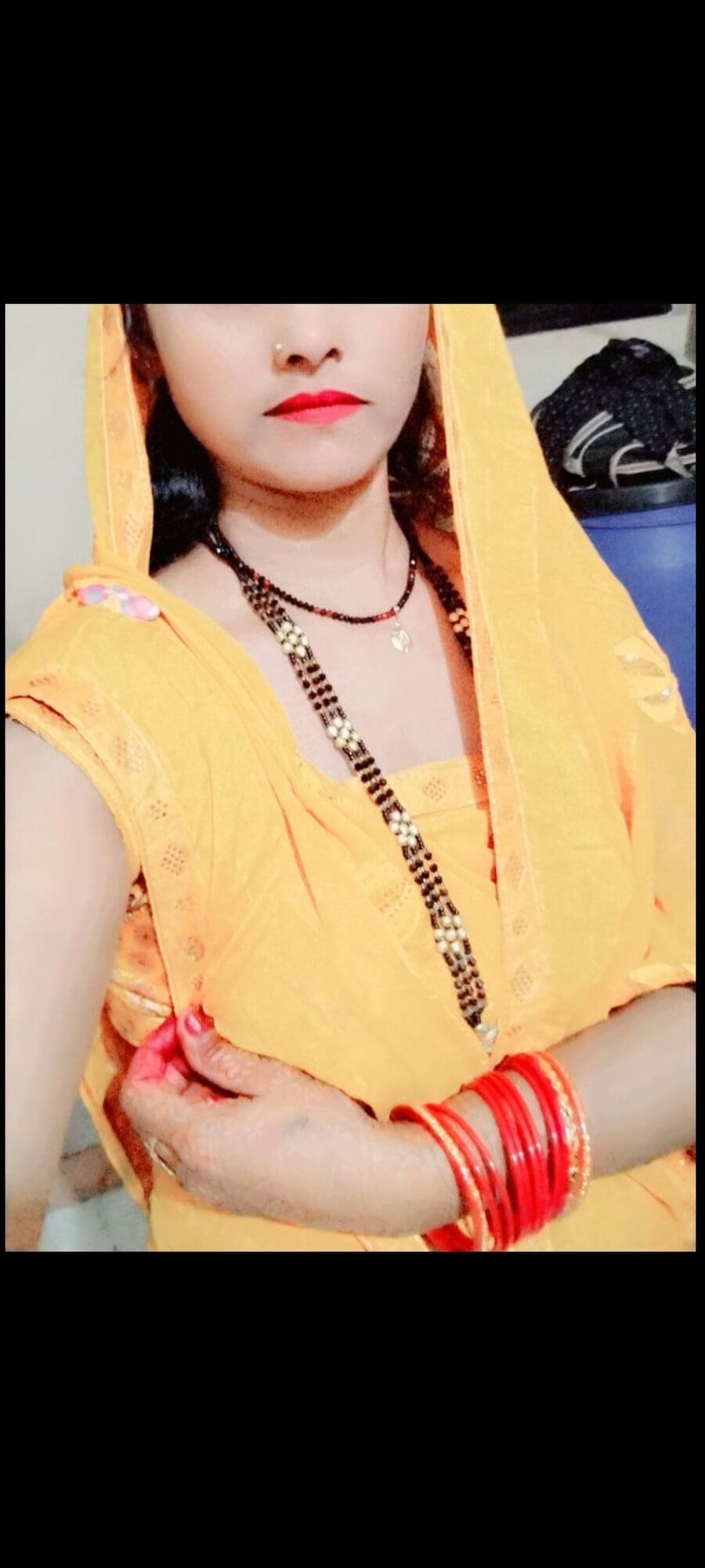 Bhabhi ki yellow saree 