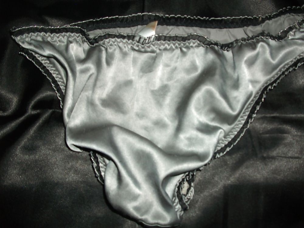 A selection of my wife&#039;s silky satin panties #60