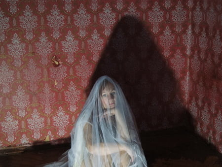 Ghost In Abandoned House