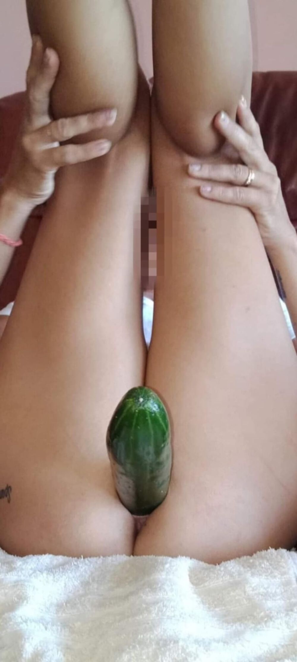 Fucking myself with a cucumber  #2