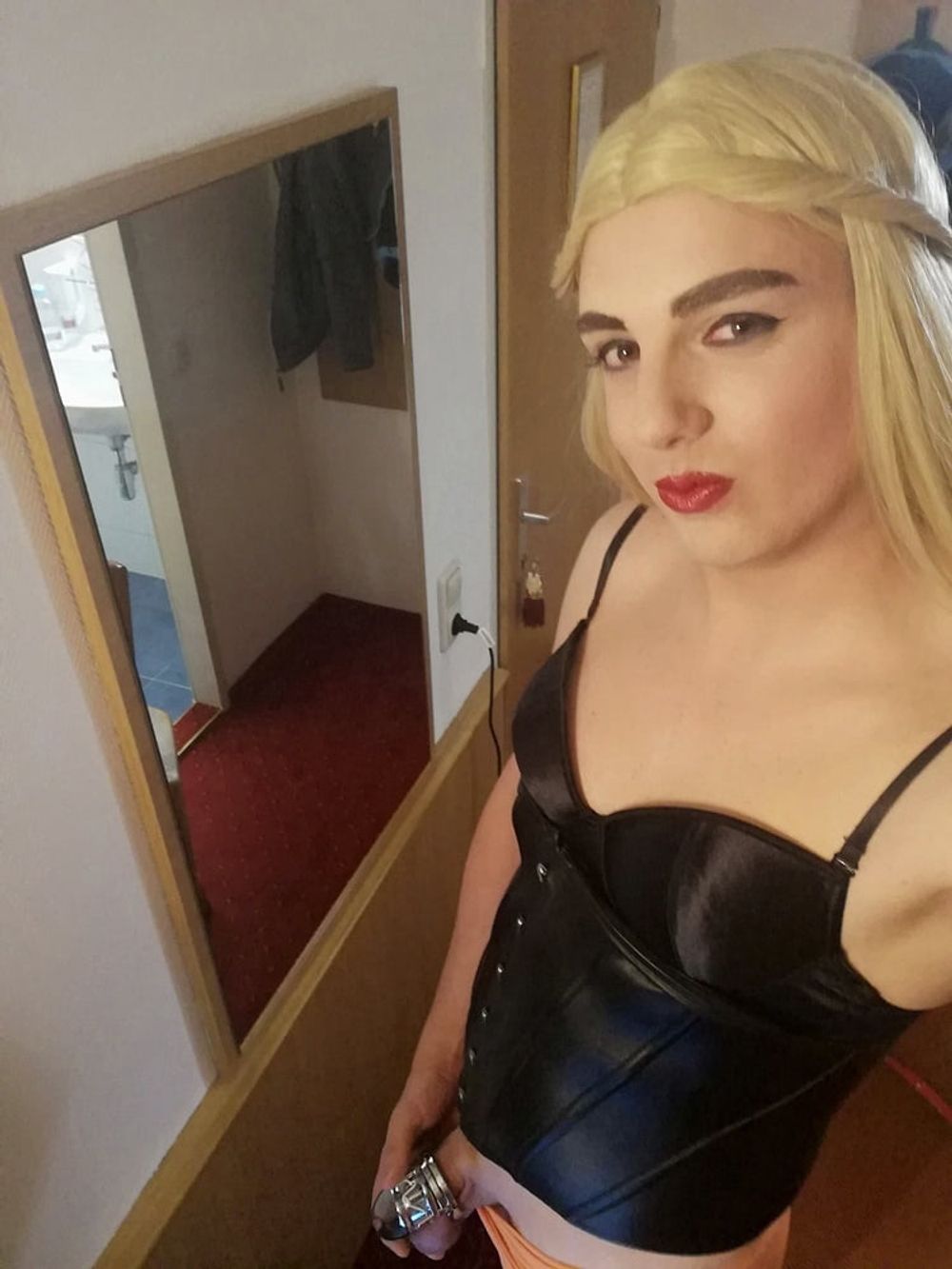 Sissy beauty make up transformation  #18