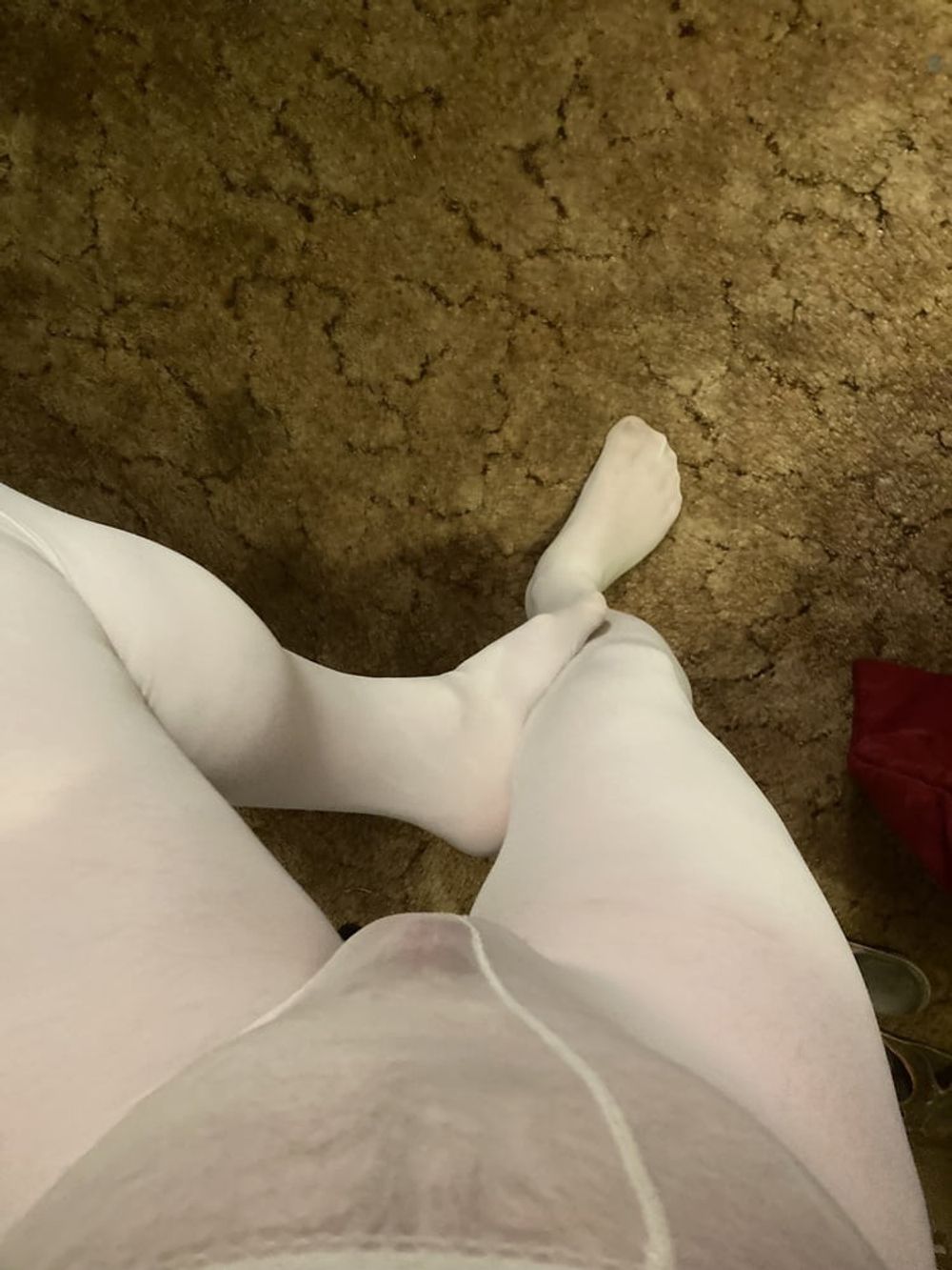 White Ballet Tights