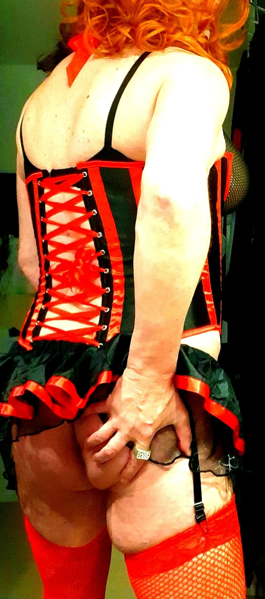 Rolereversal crossdressing pegging  #5
