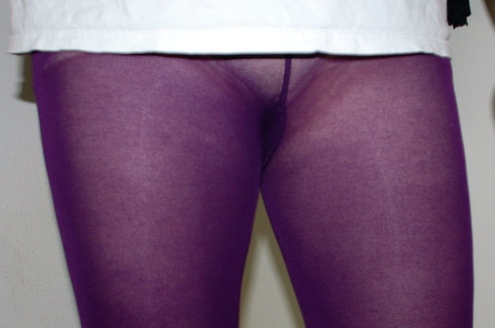 Pantyhose Purple #33