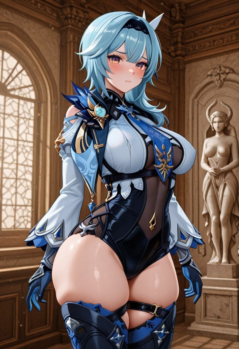 Genshin Impact, Eula sexy anime girl #3