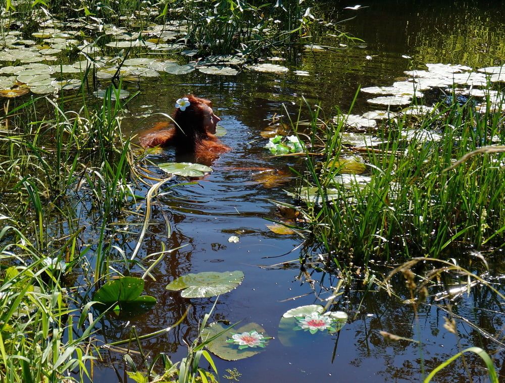 Nude in lazy river #55