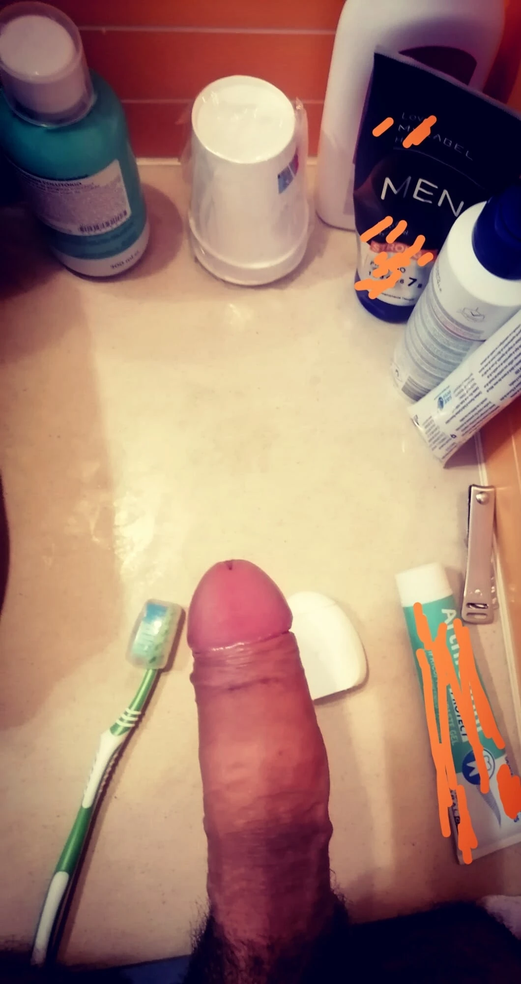 Teasing bit of him