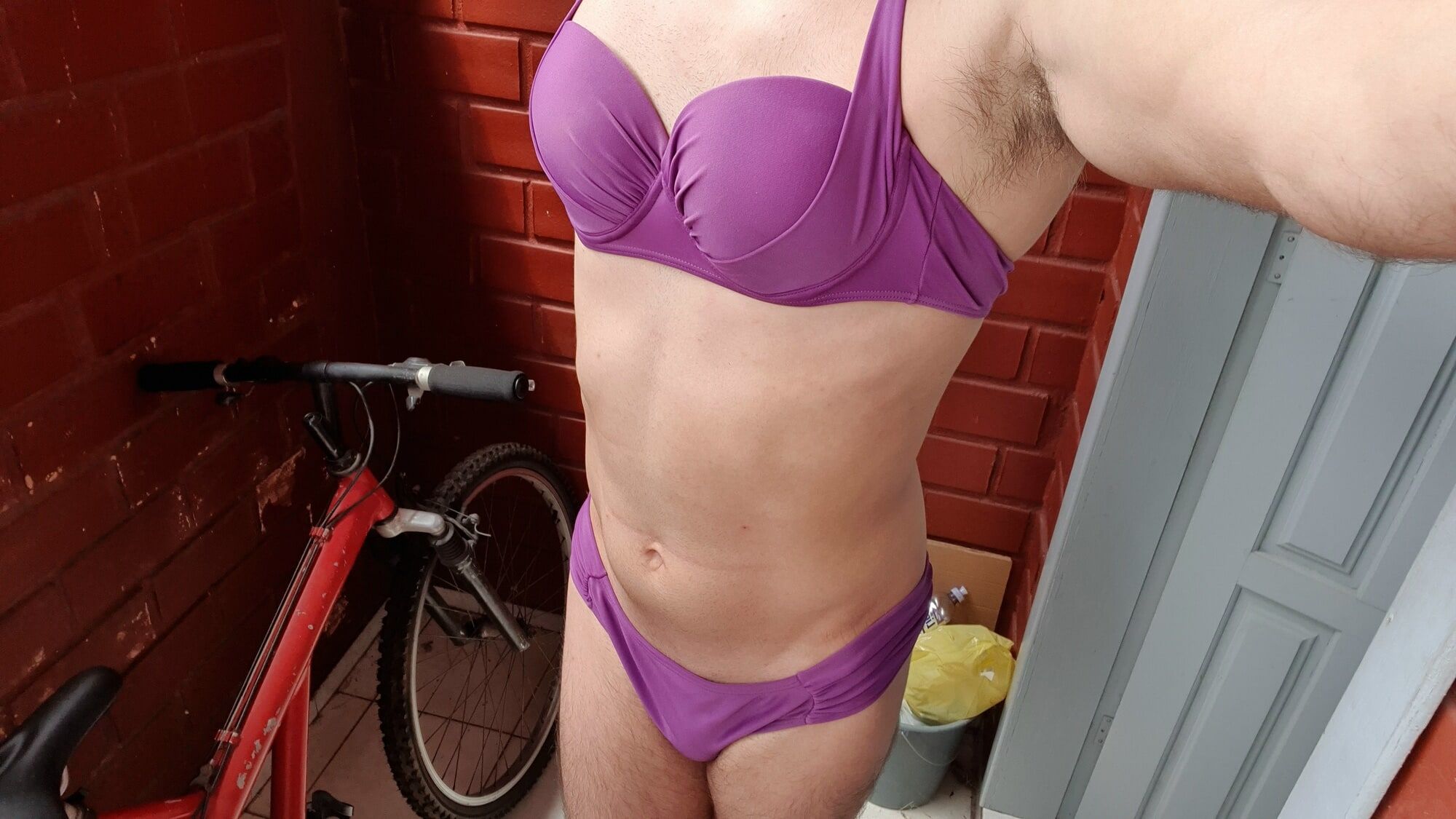 Lilac bikini #7