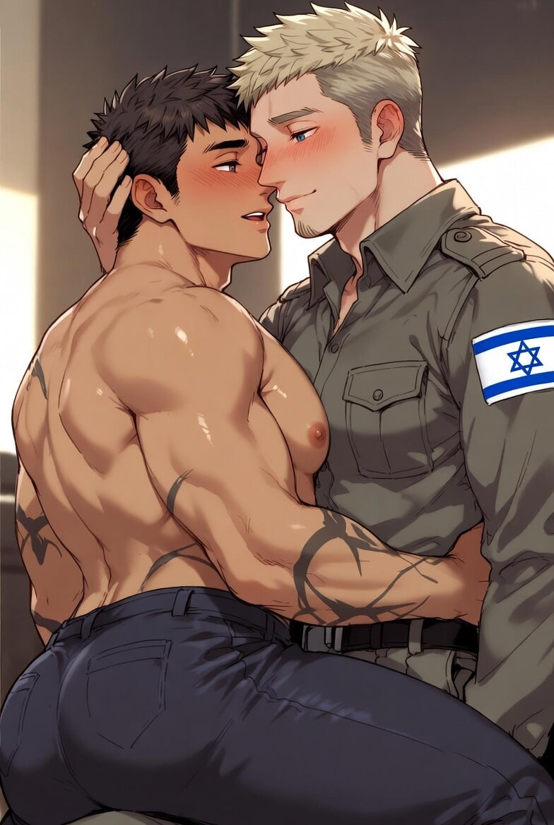 "Israeli Military Boys Intense Barracks Hook-Up – Uniform Ga