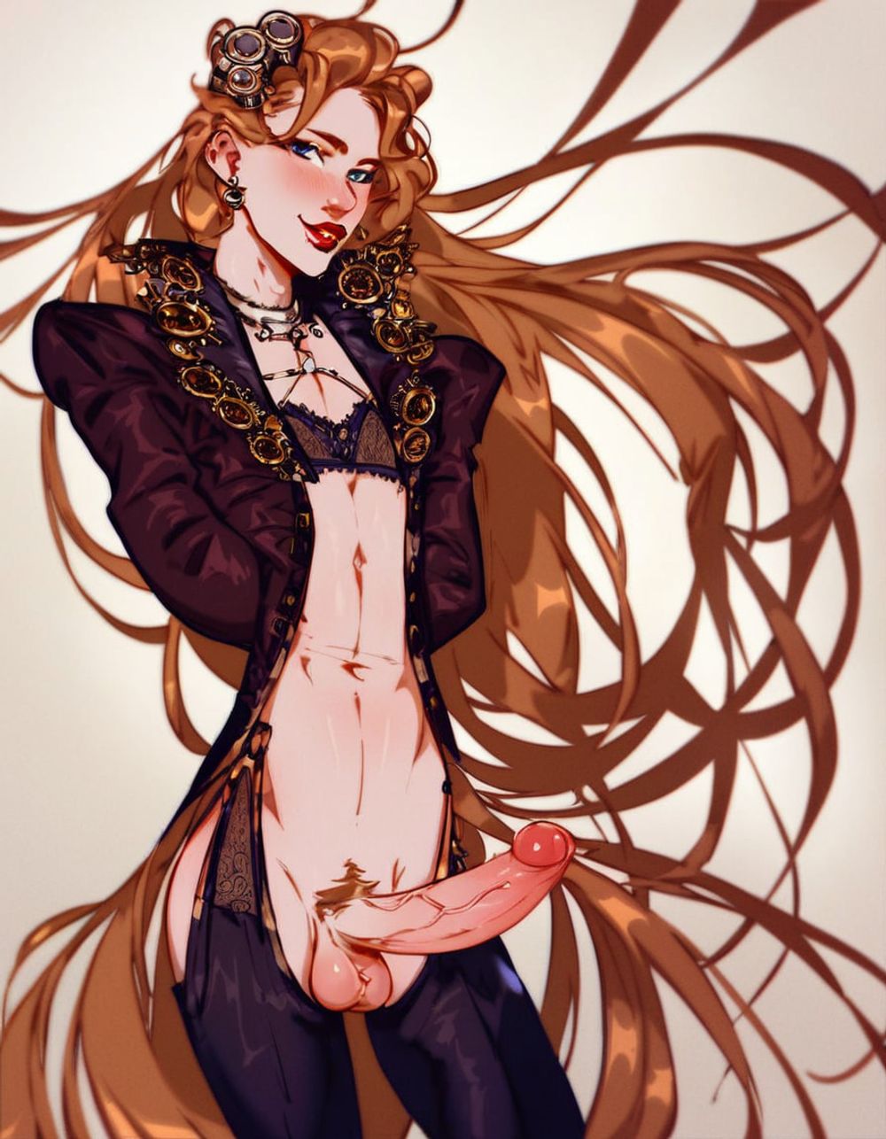 02_Steampunk Fashion Femboy (Art style) #11