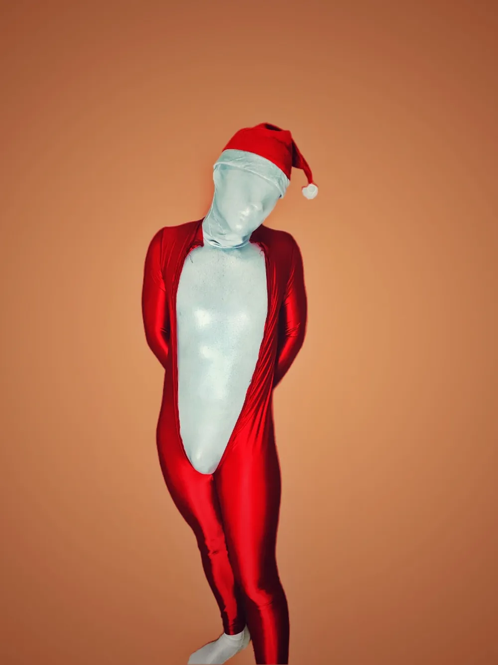 Christmas Zentai session