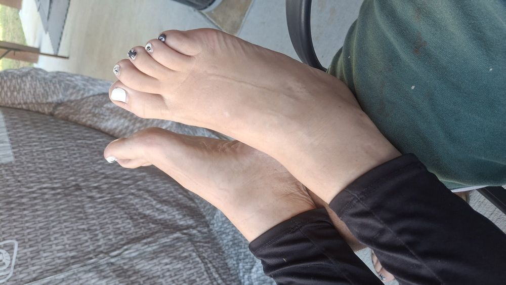 GF Showing off her feet #30