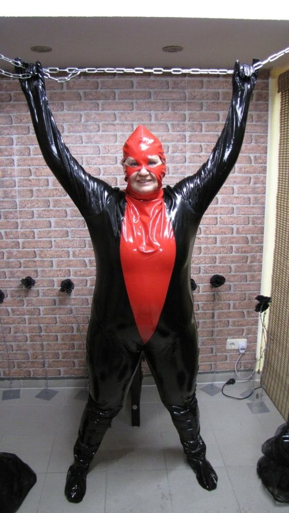 The whole body latex suit ... #2