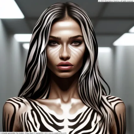 zebra girl         