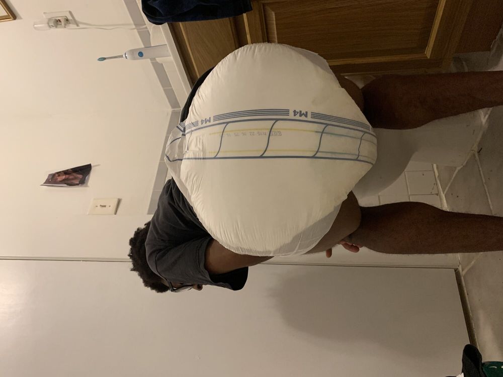 Black boy in diaper #4