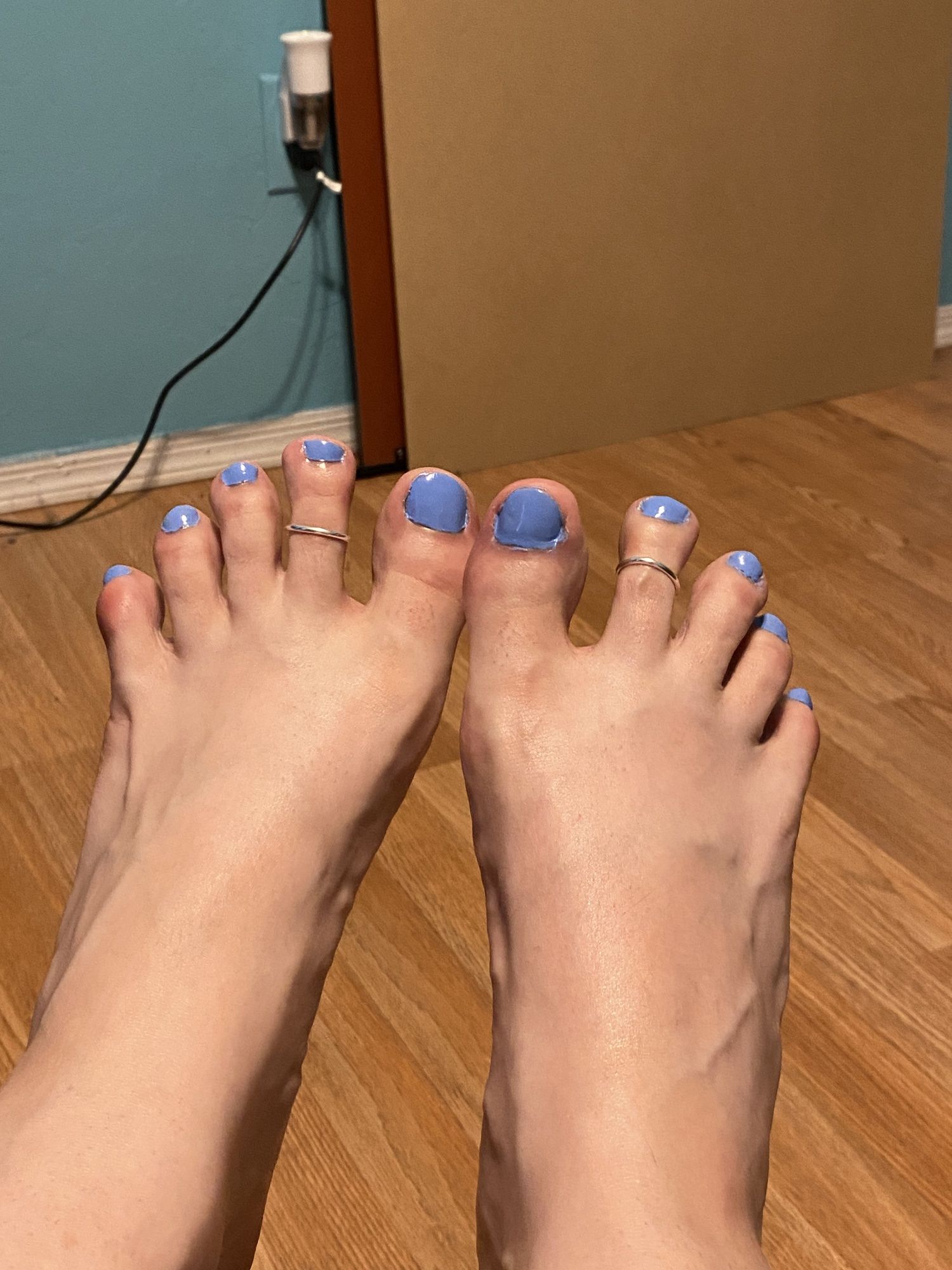 Pretty Feet and Toe Rings #8
