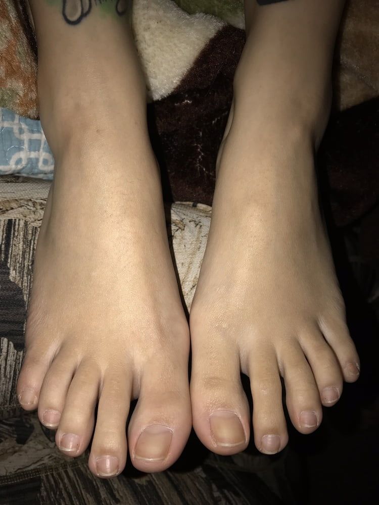Cum Covered Latina Toes #54