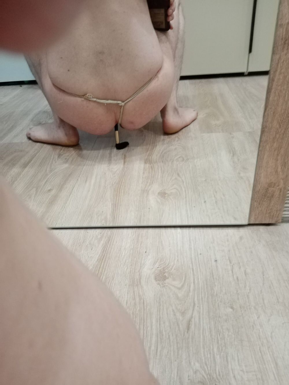 Mirror, ass, brush..  #8