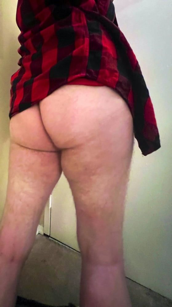 My butt in briefs