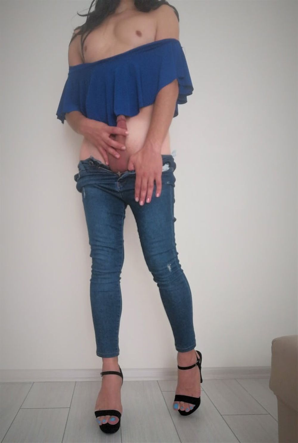 Jeans &amp; Platform Heels #11