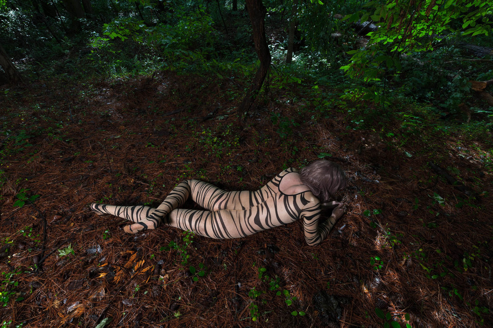 Uncut cock twink in the woods #18