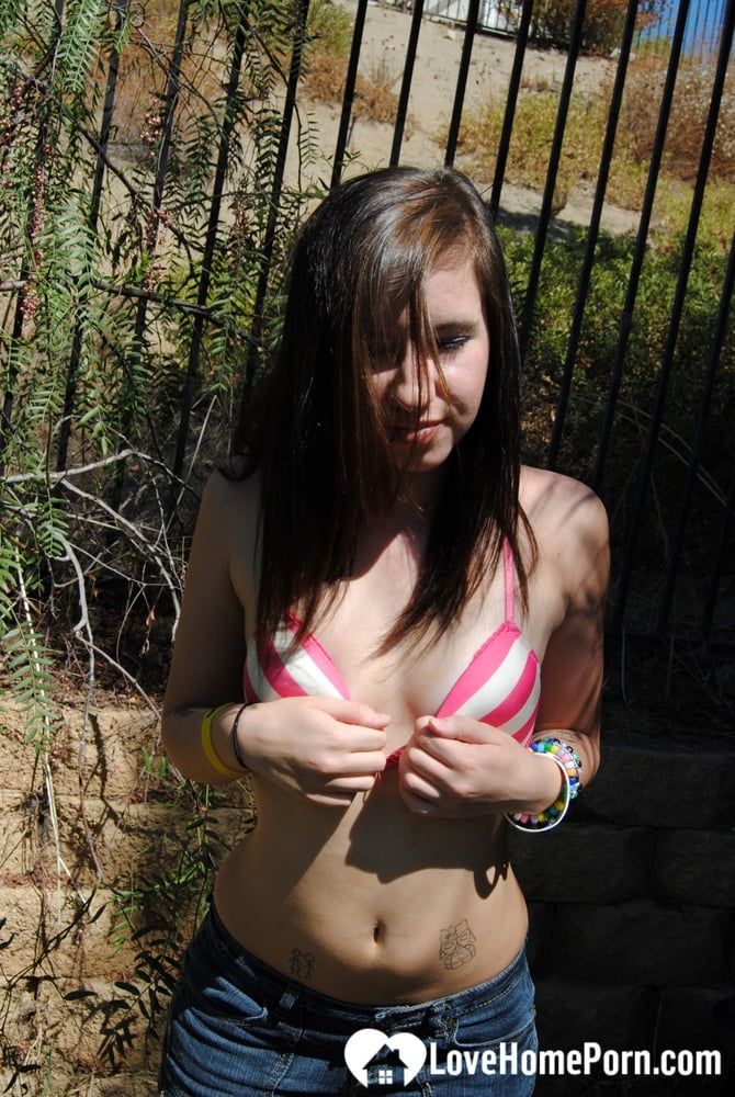 Outdoor seduction makes me even more horny #36