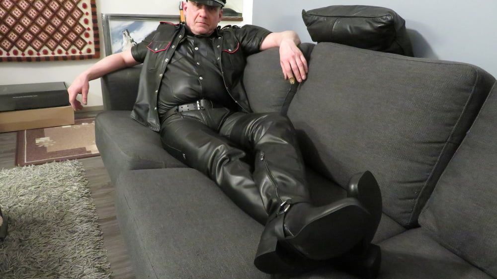 Finnish kinky leather gay Juha Vantanen #55