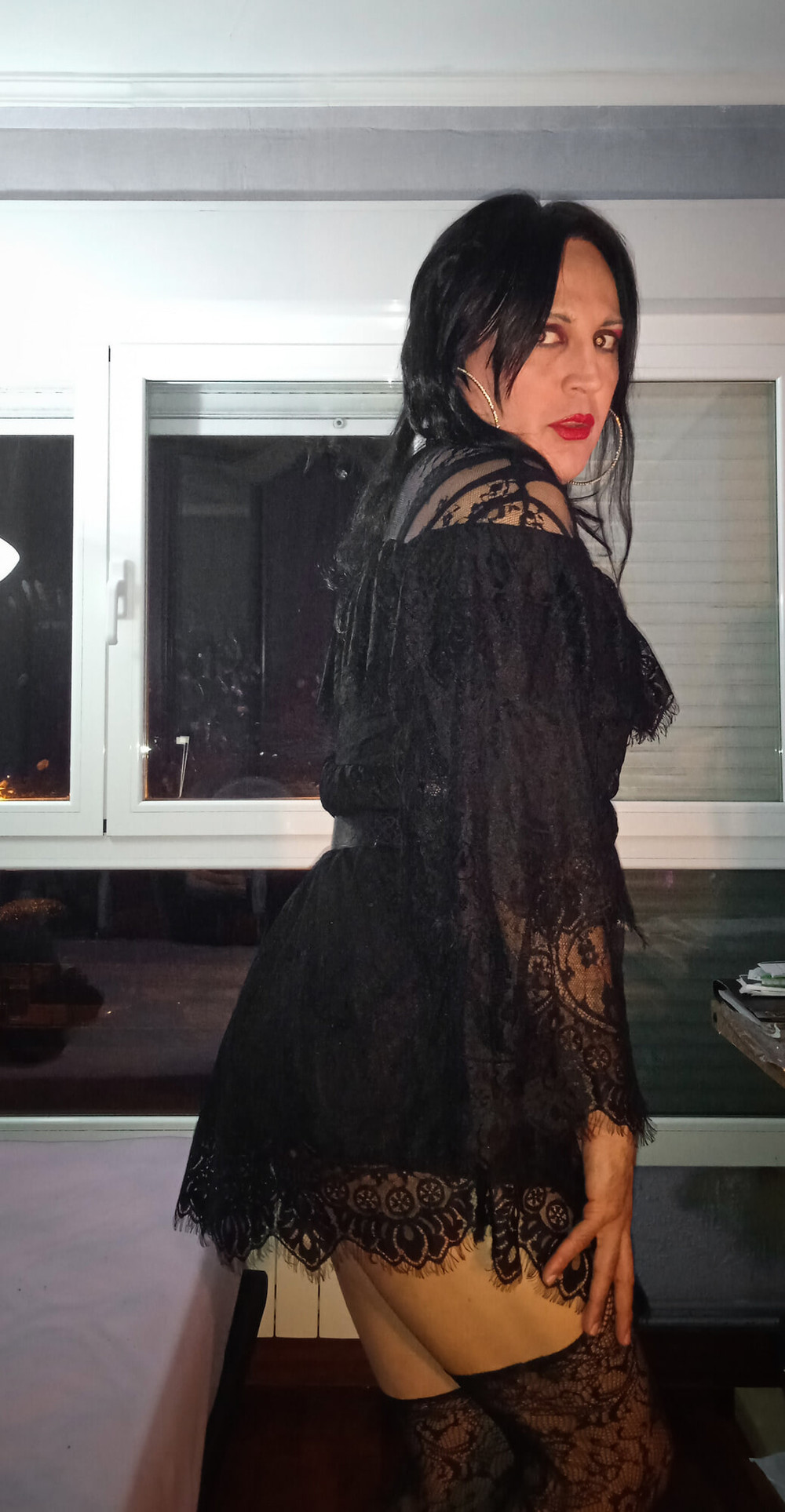 sissy taniax in gothic dress #6
