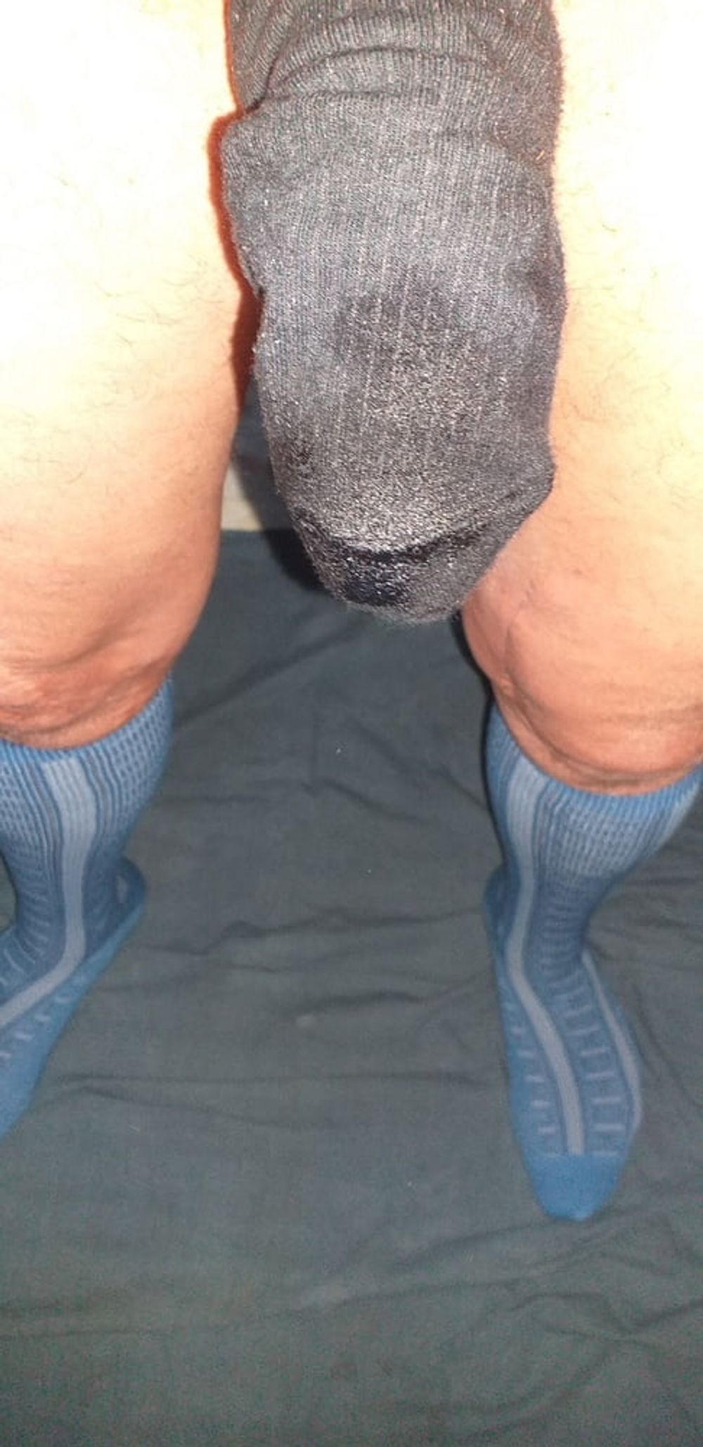 Dick, Socks and my Cum #4