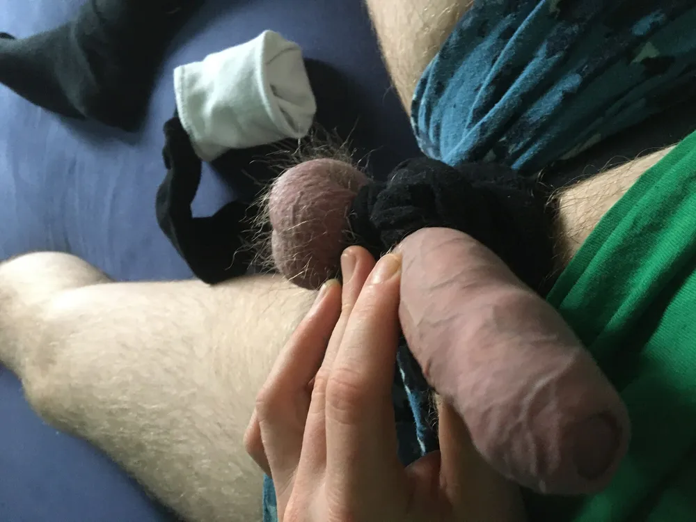 Cock And Ball Bondage With Socks #33