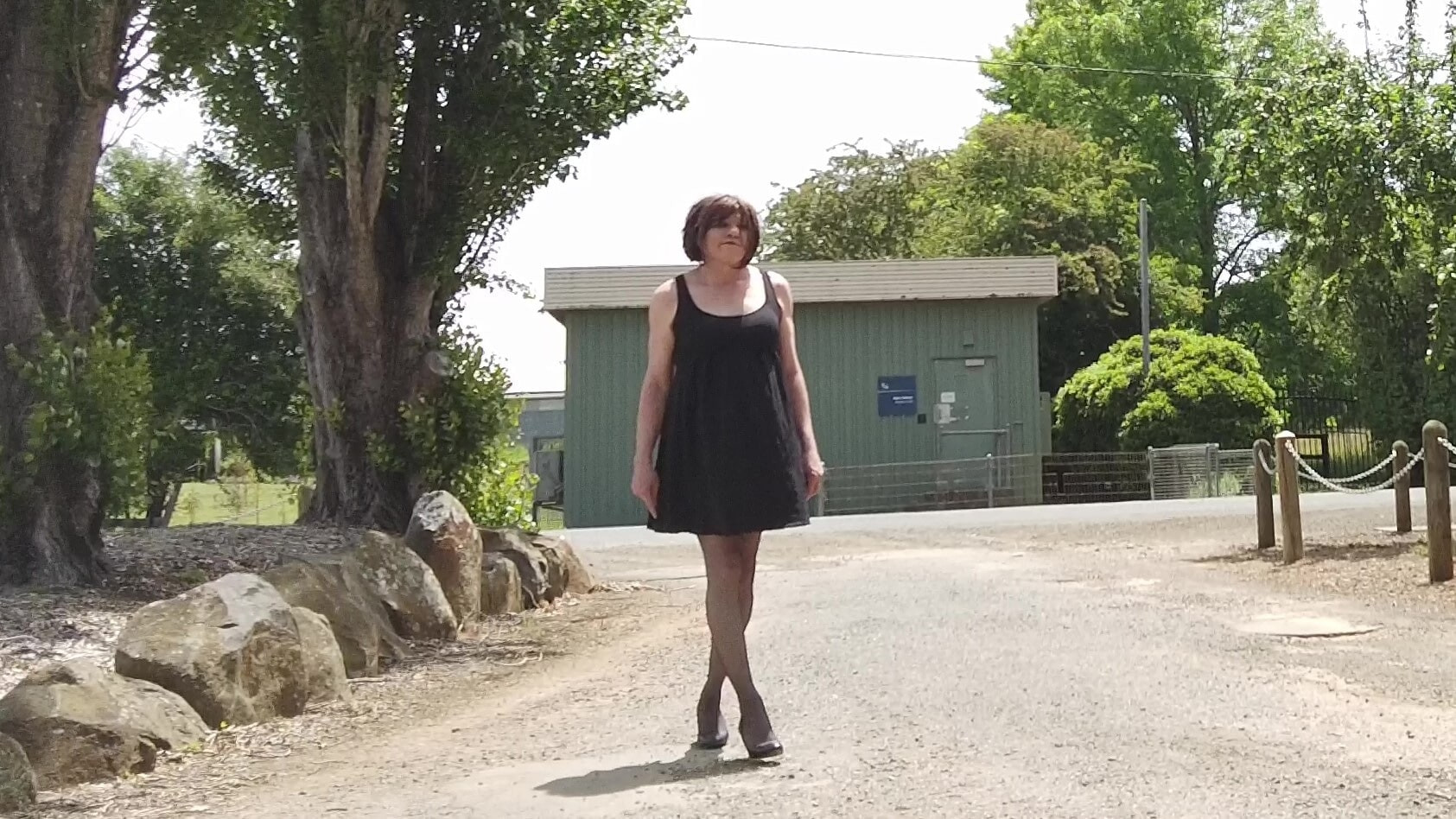 Crossdress Roadtrip - Roadside Reststop