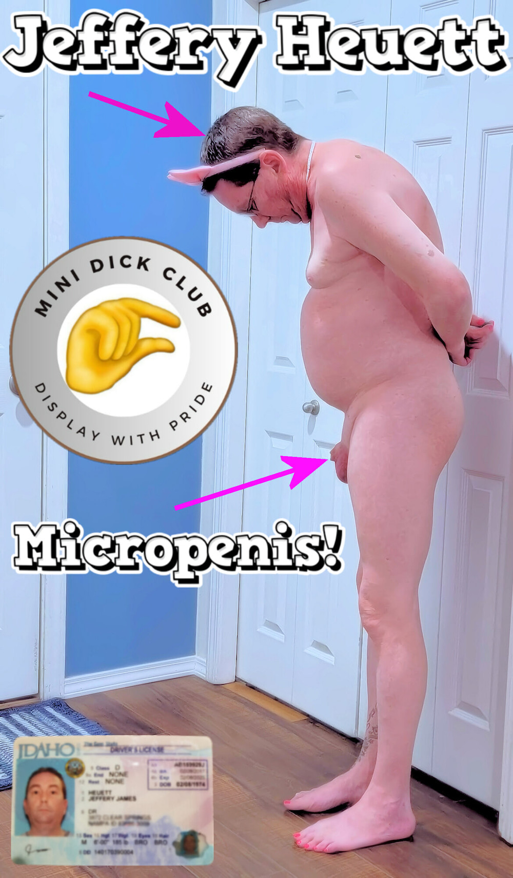 Tiny Dick Sissy Jeffery Heuett Captions #3