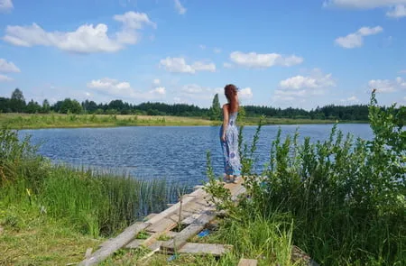 near koptevo pond         