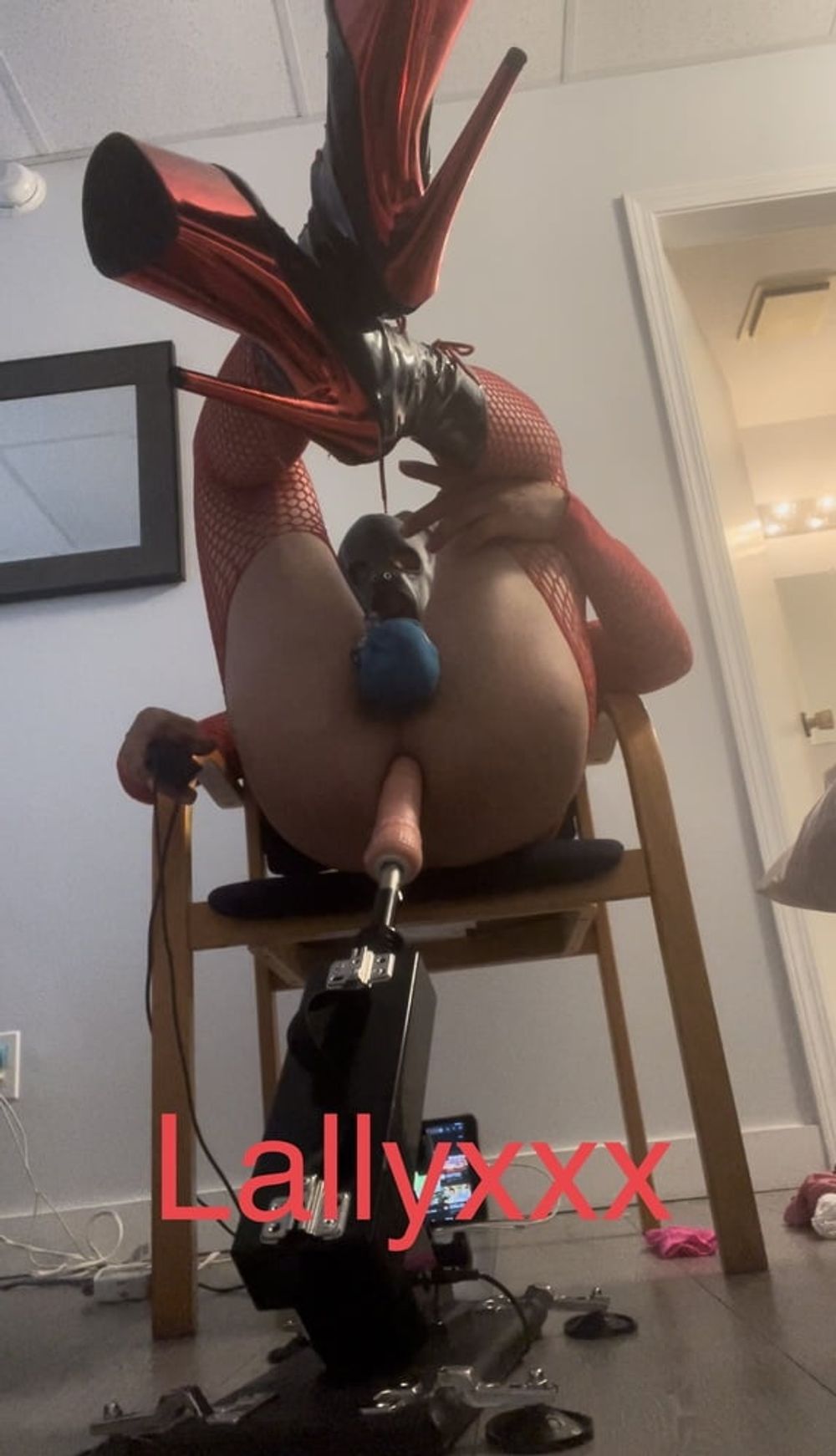 Fucking anal machine  #2