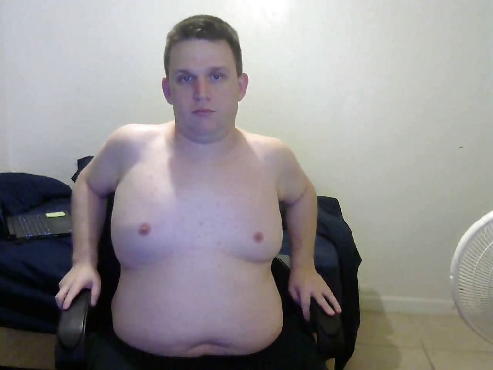 fat boy Jacob masturbating on cam #3