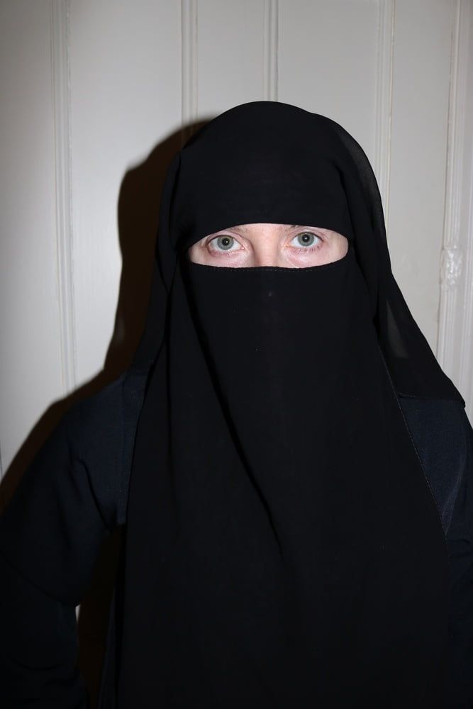 Burqa Niqab Fishnet Pantyhose #7