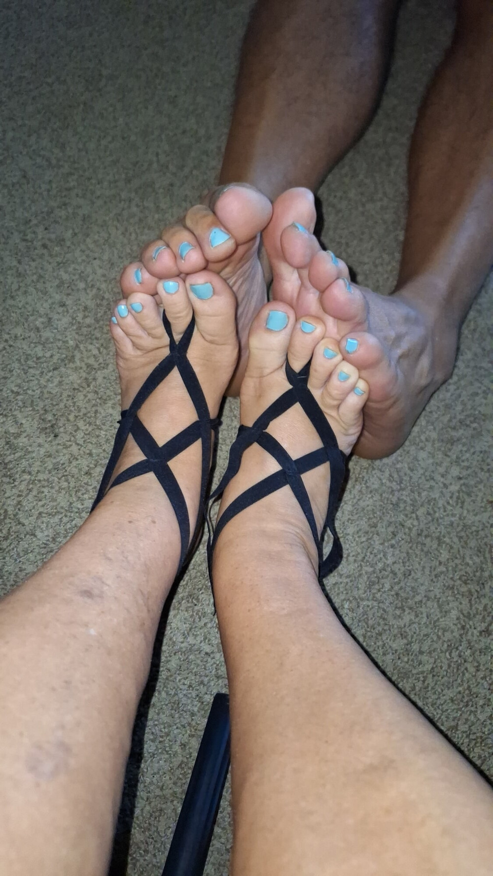 Playing footsie with barefoot sandals #9