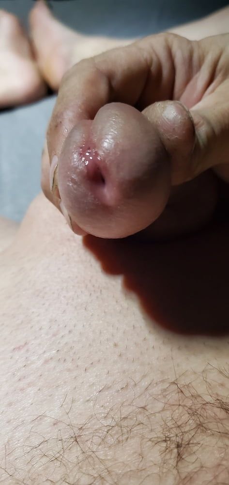 SHAVED Teased COCK!