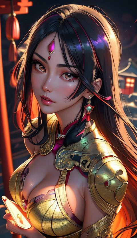 chinese temple (Ai models) #6