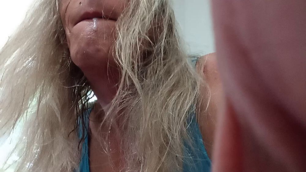 Cum Guzzling Granny Tranny #10