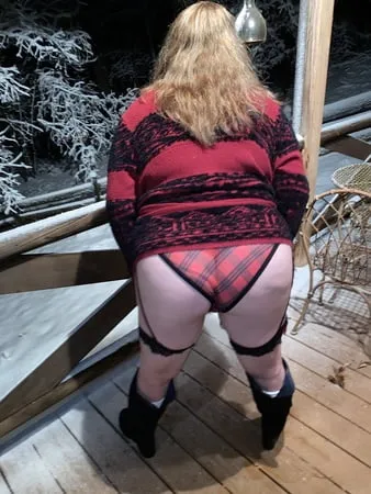 bbw wife sexy holiday         