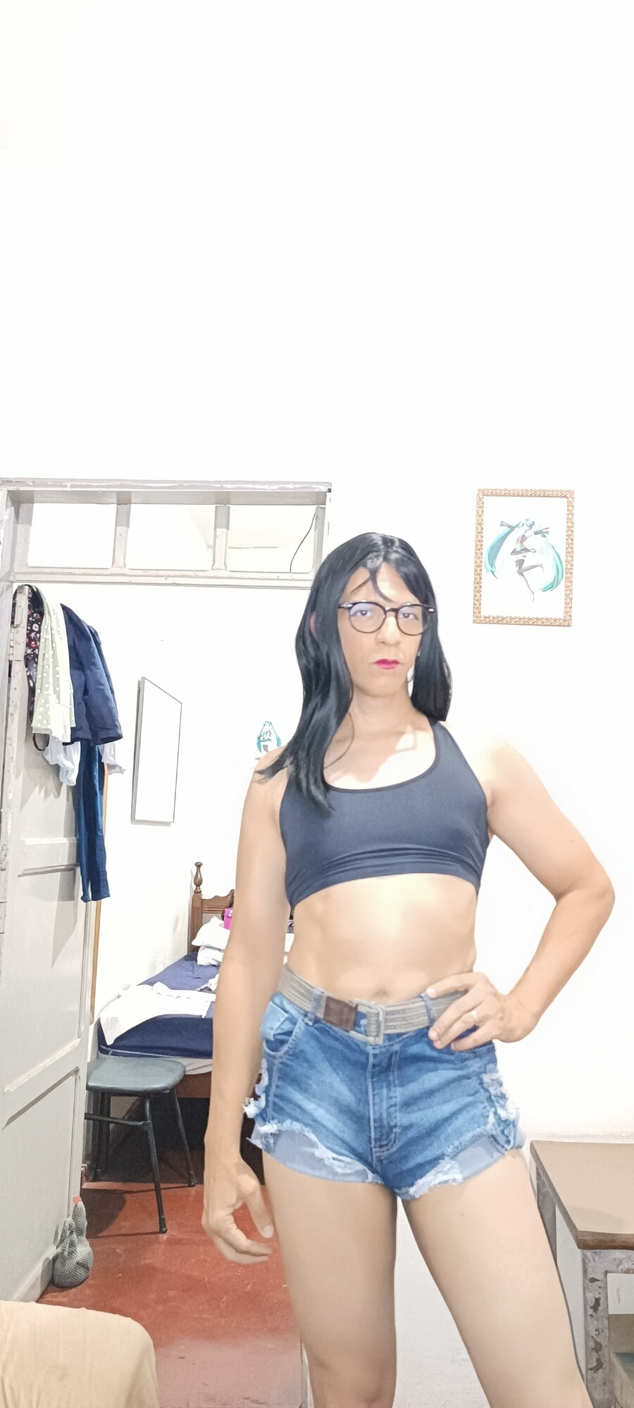 Sakura Nakamura Shorts jeans  And Shorts Gym  #41