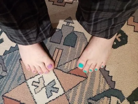 my feet and legs         